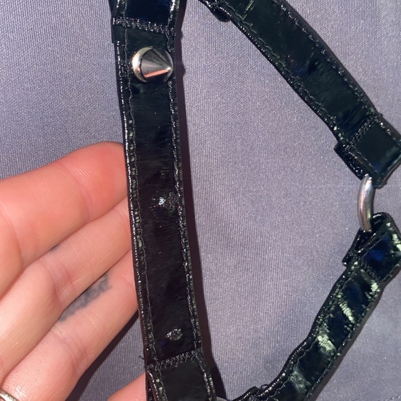 DARQUE by coquette. bondage style mini skirt - Picture 3 of 6